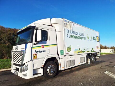 Lidl coopère avec Lhyfe pour ses camions à hydrogène 